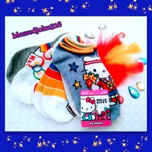 Hello Kitty Girls Bundle Socks NWT